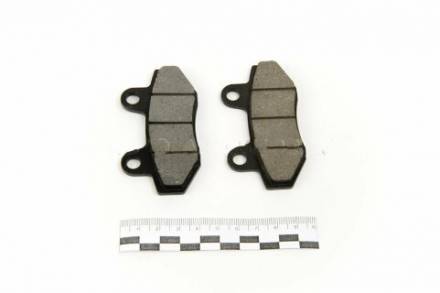 Колодки тормозные дисковые  #1 (кит. скутер без уха/KAYO T2)