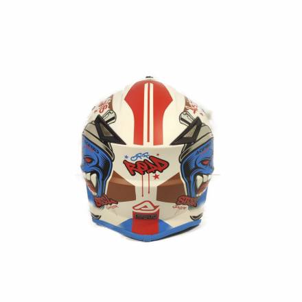 Шлем детский Acerbis IMPACT STEEL JUNIOR White/Blue, S (47-48)