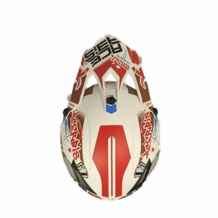 Шлем детский Acerbis IMPACT STEEL JUNIOR White/Blue, S (47-48)