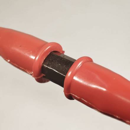 Трос газа OTOM NC/CB (PWK/PE) 1150+160 красный