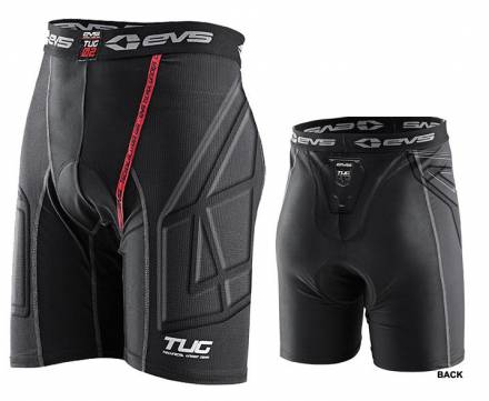 Шорты защитные EVS TUG Padded черные XXL