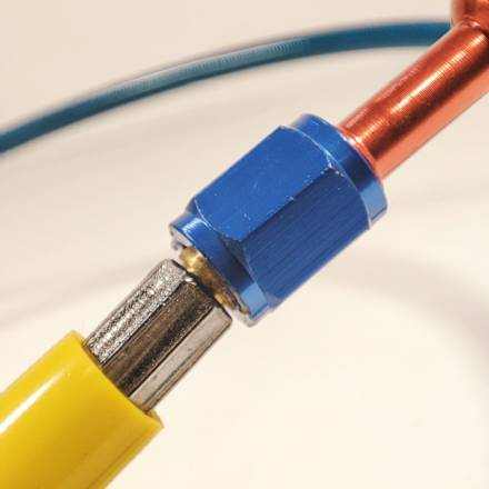 Гидролиния 1,25м переднего тормоза BLUE 10