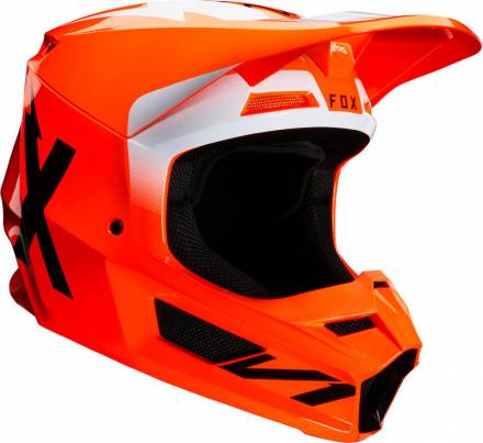 Мотошлем Fox V1 Werd Helmet Flow Orange L 59-60cm (25473-824-L)