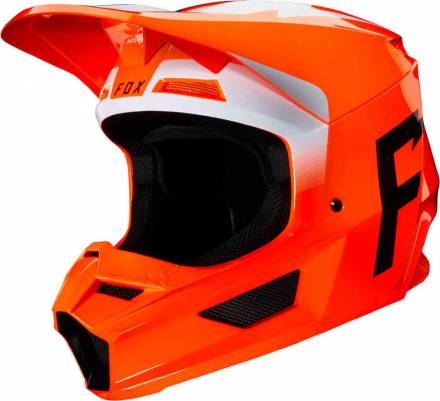 Мотошлем Fox V1 Werd Helmet Flow Orange L 59-60cm (25473-824-L)