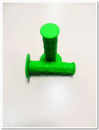 Ручки руля (грипсы)  зеленые