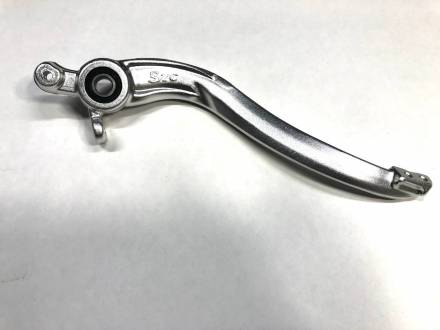 Педаль заднего тормоза алюминиевая Enduro, без упора