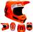 Мотошлем Fox V1 Werd Helmet Flow Orange M 57-58cm (25473-824-M)