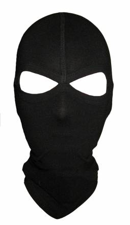 Подшлемник Rexwear LNR-2B двуглазый черный  000246