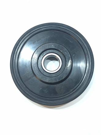 Ролик обрезиненный D135 мм c подшипником 6205 NTN  и стопорным кольцом (R0135R-1 001A)