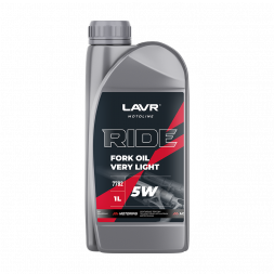 Вилочное масло RIDE Fork oil 5W LAVR MOTO, 1 л / Ln7782