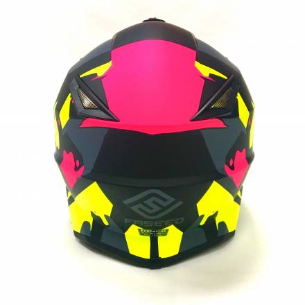 Мотошлем детский XXDD FS - 608 (Mat black grey, M)