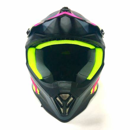 Мотошлем детский XXDD FS - 608 (Mat black grey, M)