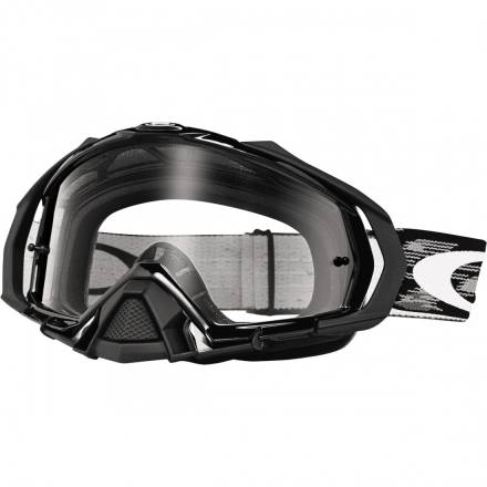 Очки для мотокросса OAKLEY Crowbar Mosh Pit Gold черные-белые / желтая 24K Iridium  (59-411)