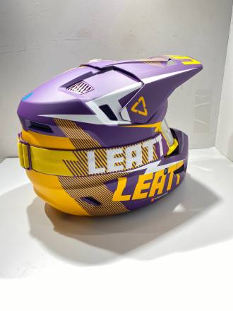 Мотошлем Leatt Moto 3.5 Helmet Kit (Indigo, S, 2023)