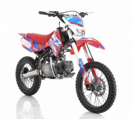 Питбайки APOLLO, 2024, RFZ START 125 E, 17/14, Красный MSD