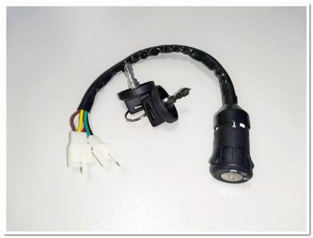 Замок зажигания 3 положения с грязезащитой