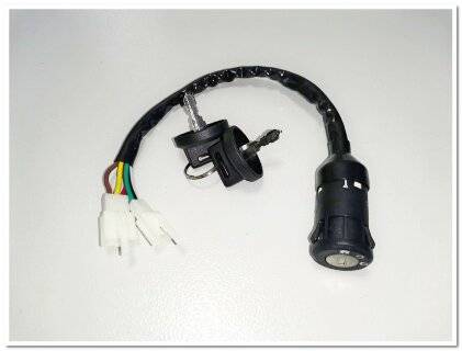 Замок зажигания 3 положения с грязезащитой