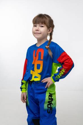 Эндуро комплект, Sparx, X05 K, синий, S