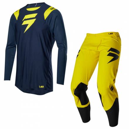 Мотоджерси Shift Blue Risen 2.0 Jersey Navy/Yellow M (20894-046-M)