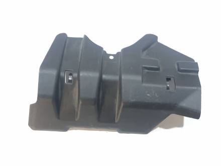 LU069283 Щиток грязезащитный передний, задняя часть, левый (черный), пластик