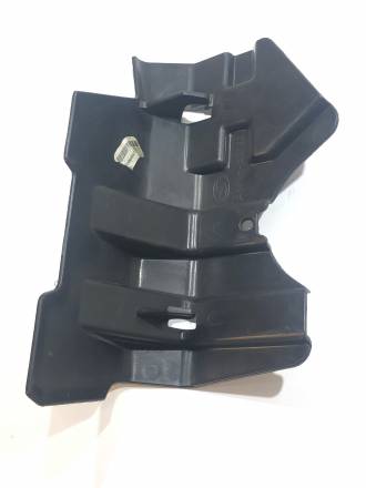 LU069283 Щиток грязезащитный передний, задняя часть, левый (черный), пластик