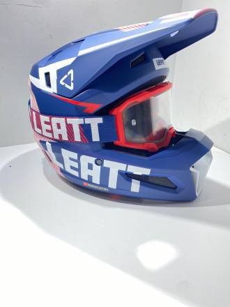 Мотошлем Leatt Moto 3.5 Helmet Kit (Royal, S, 2023)