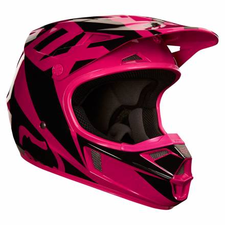 Мотошлем подростковый Fox V1 Race Youth Helmet Pink M 48.9-50.2cm (19542-170-M)