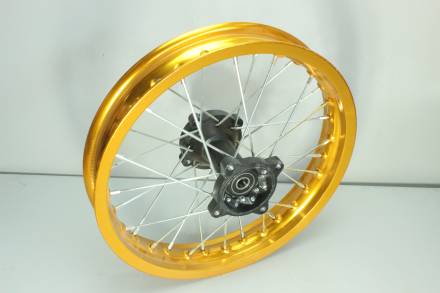 Диск 14х1,85 задний алюминий золотой