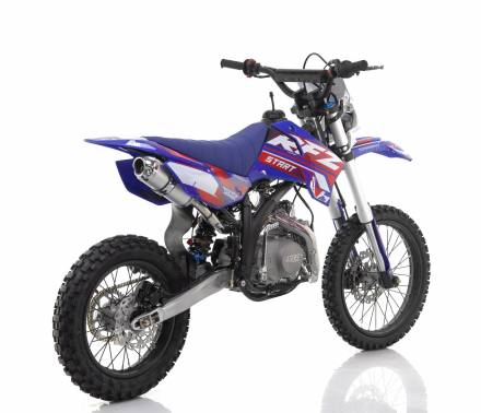 Питбайки APOLLO, 2024, RFZ START 125 E, 17/14, Синий MSD