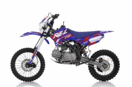 Питбайки APOLLO, 2024, RFZ START 125 E, 17/14, Синий MSD