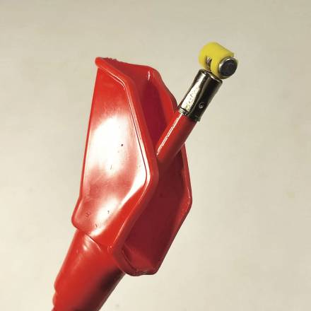 Трос сцепления 1240+130мм OTOM для двигателя ZS165-172FMM красный