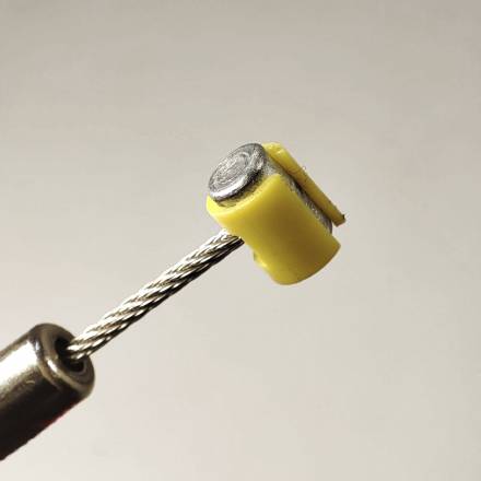 Трос сцепления 1240+130мм OTOM для двигателя ZS165-172FMM красный