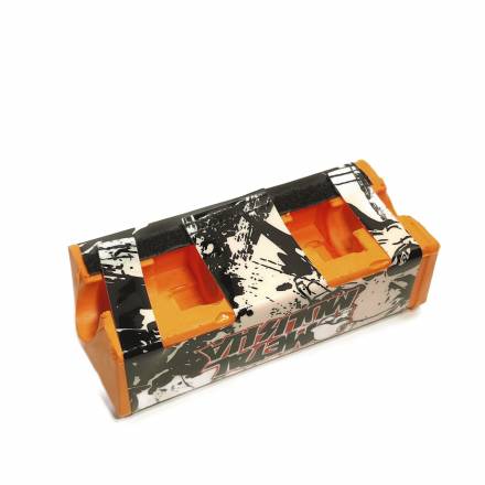 Защита руля (подушка) Metal Mulisha оранжевая