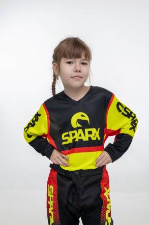 Эндуро комплект, Sparx, X05 K, черно-желтый, XS
