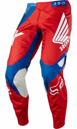 Мотоштаны Fox 360 Honda Pant Red W36 (19425-003-36)