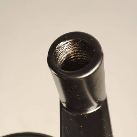 Ручка газа стандартная в комплекте с грипсами черные