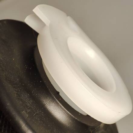 Ручка газа стандартная в комплекте с грипсами черные