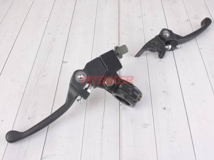 Комплект ручек откидных черные