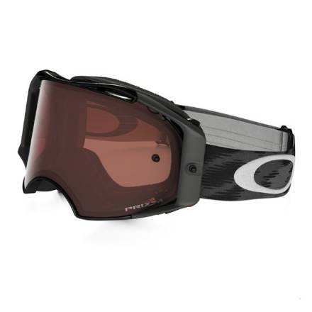 Очки для мотокросса OAKLEY Airbrake Solid черные / бронзовая Prizm MX (OO7046-46)