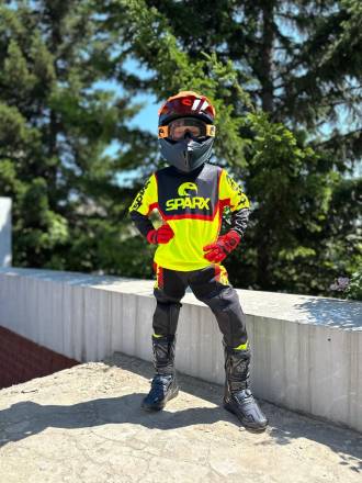 Эндуро комплект, Sparx, X05 K, черно-желтый, M