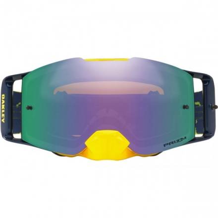 Очки для мотокросса OAKLEY Front Line Thermo Camo Green Yellow / зеленая Prizm MX (OO7087-13)