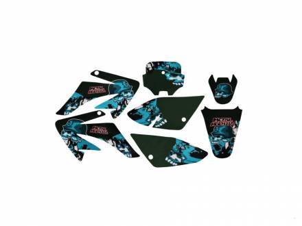 Наклейки на пластик (комплект) KAYO CRF &quot;METAL MULISHA&quot;