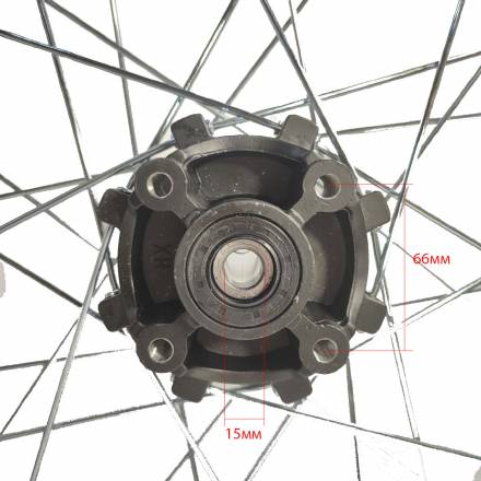 Обод задний 18&quot; KAYO T2 кросс (с 2014 года) (4х79,5х58/4х90х58, диск/звезда ось-d=15)