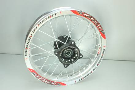 Диск 12х1,85 задний алюминиевый Ride it