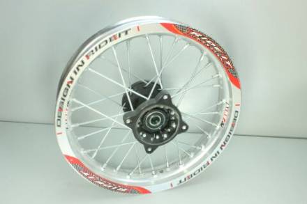 Диск 12х1,85 задний алюминиевый Ride it