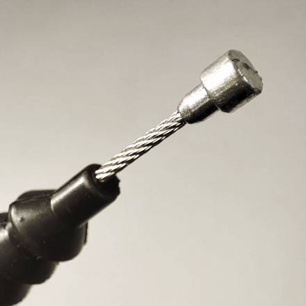 Трос сцепления 1120+85мм OTOM для двигателя ZS177FMM красный