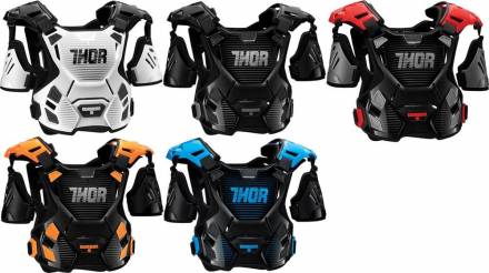 Защита тела детская THOR GUARDIAN черная/прозрачная  S/M