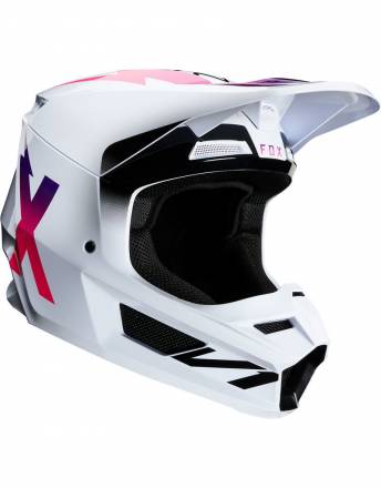 Мотошлем Fox V1 Werd Helmet White L 59-60cm (25473-008-L)