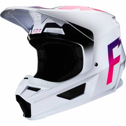 Мотошлем Fox V1 Werd Helmet White L 59-60cm (25473-008-L)