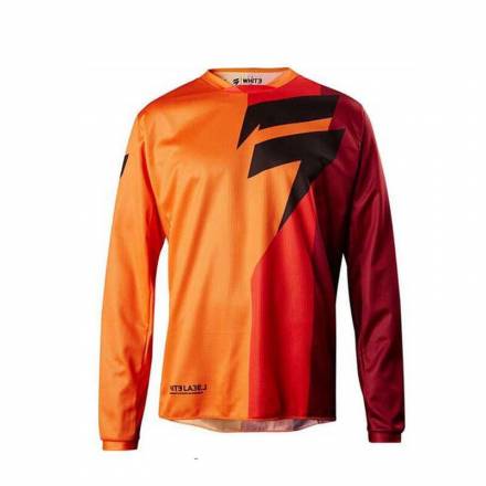 Мотоджерси Shift White Tarmac Jersey Orange L (19326-009-L)
